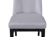 Crownmark Set of 2 Hadley Side Chairs Light Grey