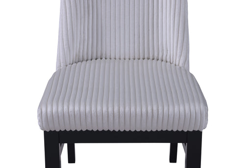 Crownmark Set of 2 Hadley Side Chairs Light Grey