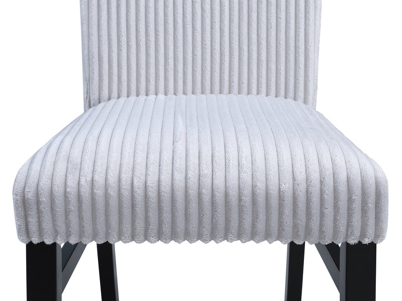 Set of 2 Tracy Side Chairs Light Grey