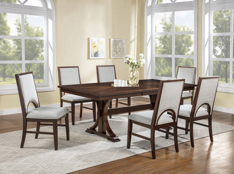 Crownmark Hamil Dining Set 7-Piece Dining Set