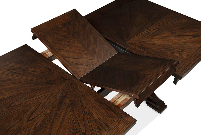 Hamil Dining Table (with 18 Butfly Leaf)