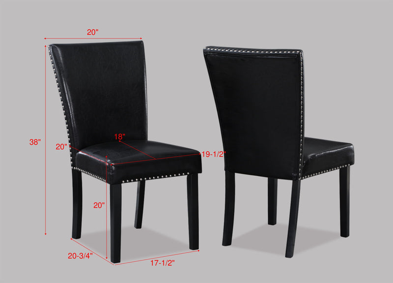 Crownmark Set of 2 Tanner Side Chairs