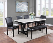 Crownmark Tanner Dining Set - White