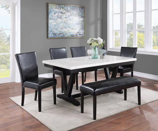 Crownmark Tanner Dining Set - White