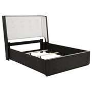 Leandro 5-piece Queen Bedroom Set Burnished Black - detail 3
