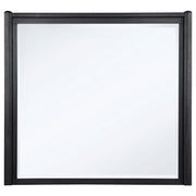 Leandro Dresser Mirror Burnished Black - detail 3