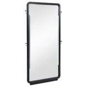 Leandro 76-inch Full Length Floor Mirror Burnished Black - alternate view