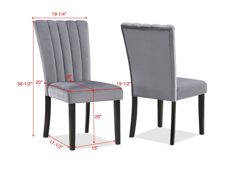Set of 2 Pascal Side Chairs