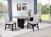 Crownmark Sebastian Dining Set - Grey 5-Piece Dining Set