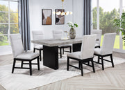 Crownmark Sebastian Dining Set - Grey 7-Piece Dining Set