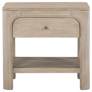 Solano 1-drawer Nightstand Bedside Table Weathered Mango - detail 3