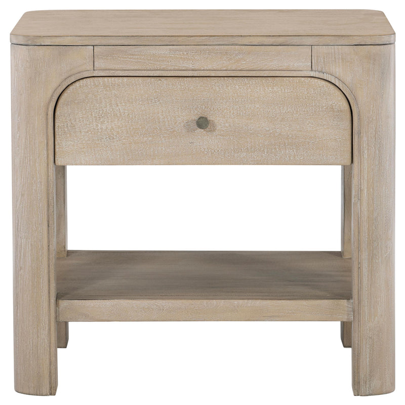 Solano 1-drawer Nightstand Bedside Table Weathered Mango - detail 3