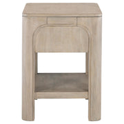 Solano 1-drawer Nightstand Bedside Table Weathered Mango - detail 5