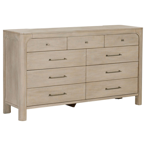 Solano 9-drawer Bedroom Dresser Cabinet Weathered Mango - alternate view