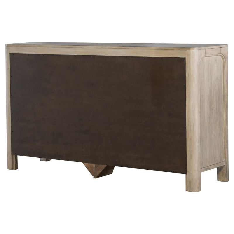 Solano 9-drawer Bedroom Dresser Cabinet Weathered Mango - detail 6