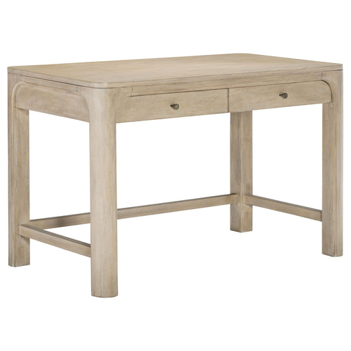 Solano 2-drawer Makeup Table Vanity Desk Weathered Mango - alternate view