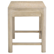 Solano 2-drawer Makeup Table Vanity Desk Weathered Mango - detail 5