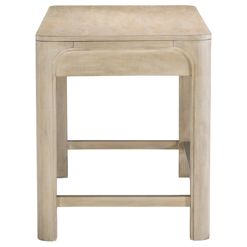 Solano 2-drawer Makeup Table Vanity Desk Weathered Mango - detail 5
