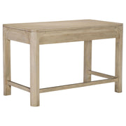 Solano 2-drawer Makeup Table Vanity Desk Weathered Mango - detail 6