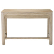 Solano 2-drawer Makeup Table Vanity Desk Weathered Mango - detail 7