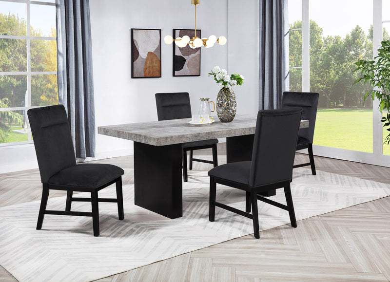 Sebastian Dining Set - Black