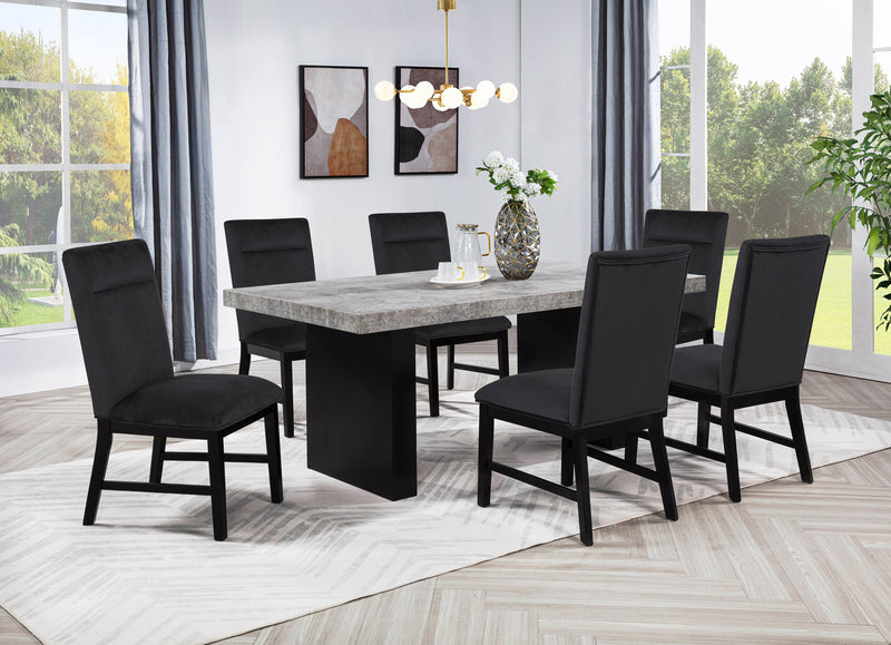 Sebastian Dining Set - Black