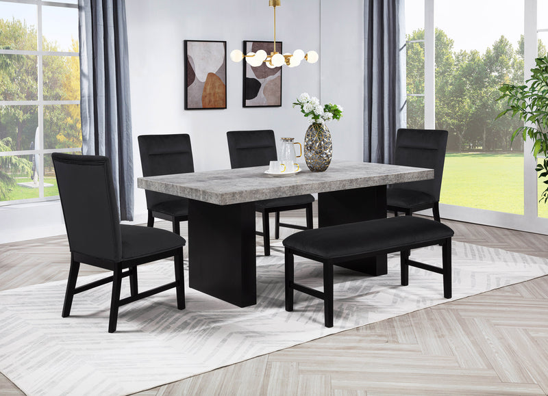 Sebastian Dining Set - Black