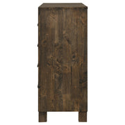 Woodmont 8-drawer Dresser Rustic Golden Brown - detail 5