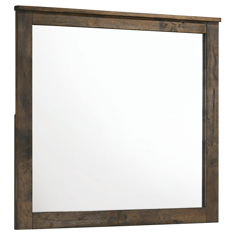 Woodmont Dresser Mirror Rustic Golden Brown - alternate view
