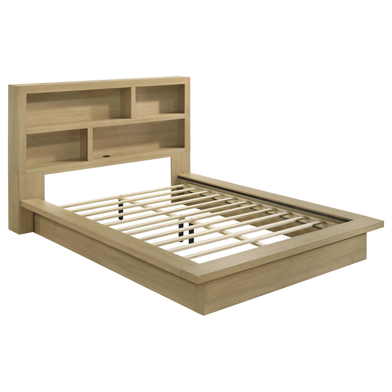 Hendricks 5-piece Queen Bedroom Set Light Oak - detail 3