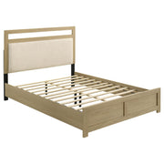 Hendricks 5-piece Queen Bedroom Set Light Oak - detail 3
