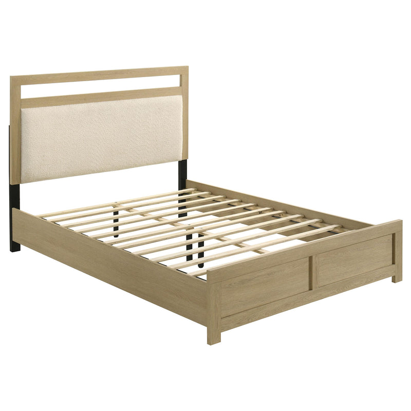 Hendricks 5-piece Queen Bedroom Set Light Oak - detail 3
