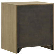 Hendricks 5-piece Queen Bedroom Set Light Oak - detail 6