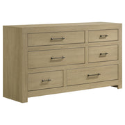 Hendricks 5-piece Queen Bedroom Set Light Oak - detail 7