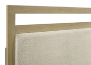 Hendricks Queen Panel Headboard Platform Bed Light Oak - detail 7