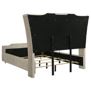 Lorient 5-piece Queen Bedroom Set Ivory and Camel - detail 4
