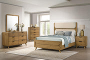 Bennett 5-piece Eastern King Bedroom Set Light Oak