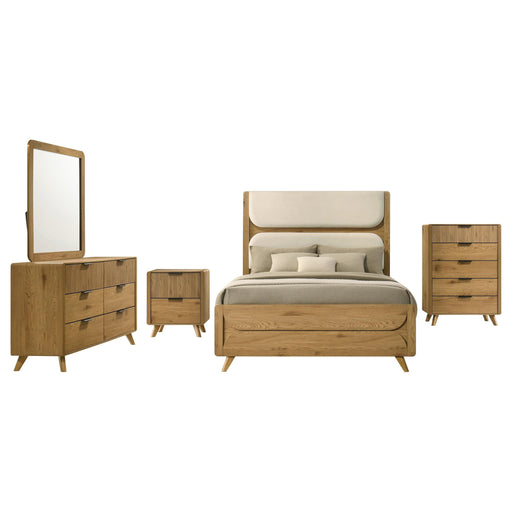Bennett 5-piece Queen Bedroom Set Light Oak - alternate view
