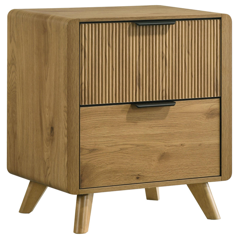 Bennett 5-piece Queen Bedroom Set Light Oak - detail 5