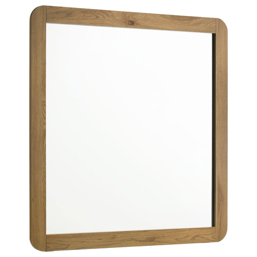 Bennett Bedroom Dresser Mirror Light Oak - alternate view