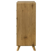 Bennett 5-drawer Bedroom Chest of Drawers Light Oak - detail 5