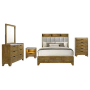 Henderson 5-piece Queen Bedroom Set Medium Oak - alternate view