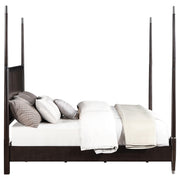 Emberlyn Wood Queen Poster Bed Brown - detail 8