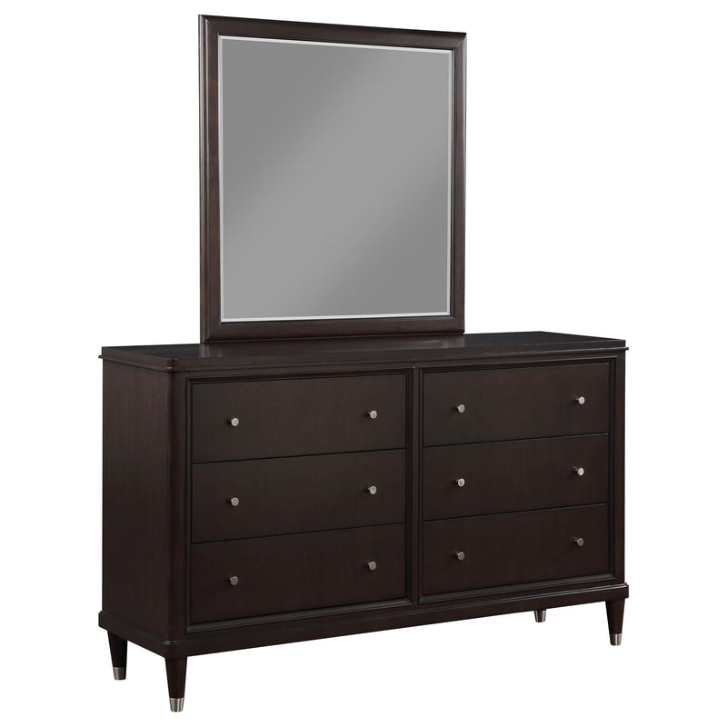 Emberlyn 6-drawer Dresser with Mirror Brown - alternate view