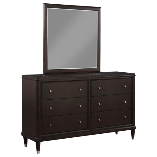 Emberlyn 6-drawer Dresser with Mirror Brown - alternate view