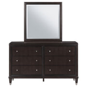 Emberlyn 6-drawer Dresser with Mirror Brown - detail 3