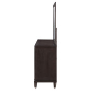 Emberlyn 6-drawer Dresser with Mirror Brown - detail 5