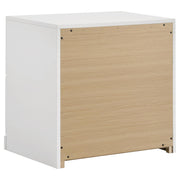 Ines 5-piece Queen Bedroom Set Grey and White High Gloss - detail 6