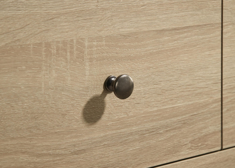 Arielle Dresser and Mirror Set with Mixed Hardware Light Oak - detail 8