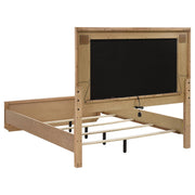 Leanne 5-piece Queen Bedroom Set Light Oak - detail 4
